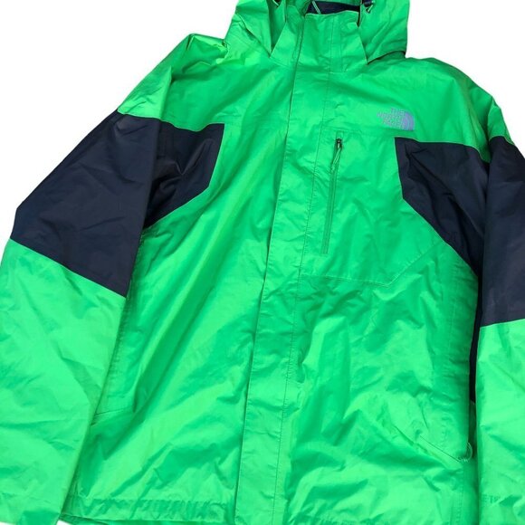Rare 2012 The North Face Gore-Tex Jacket XL Green - Picture 8 of 9